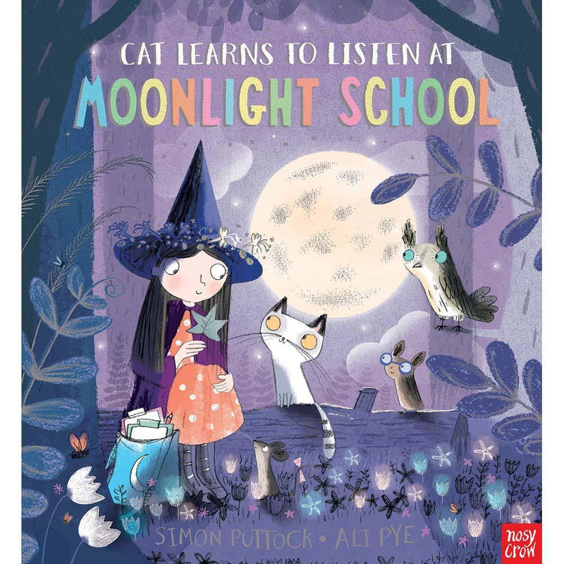 Cat Learns to Listen at Moonlight School (Paperback with QR Code) (Nosy Crow) Nosy Crow