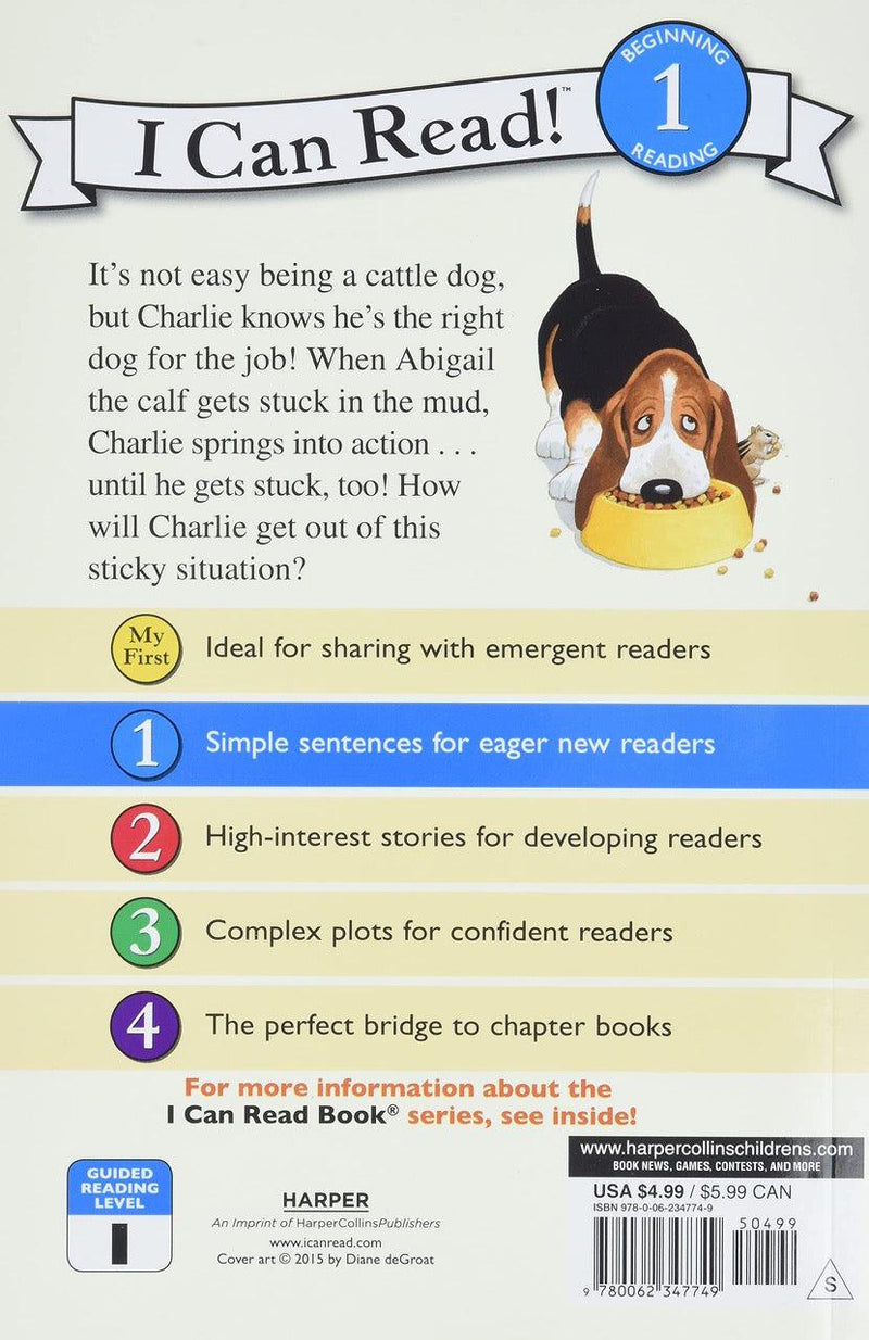 ICR: Charlie the Ranch Dog: Stuck in the Mud (I Can Read! L1)-Fiction: 橋樑章節 Early Readers-買書書 BuyBookBook