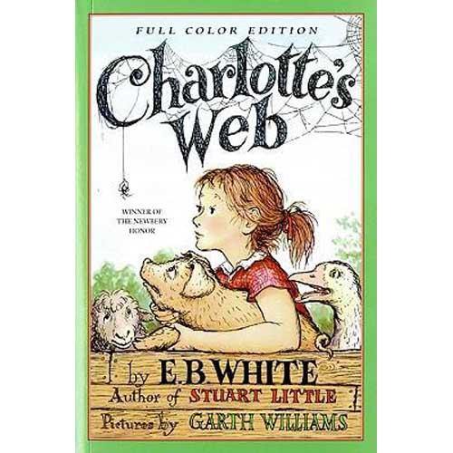 Charlotte's Web (Full Color) (Paperback)(E. B. White) Harpercollins US