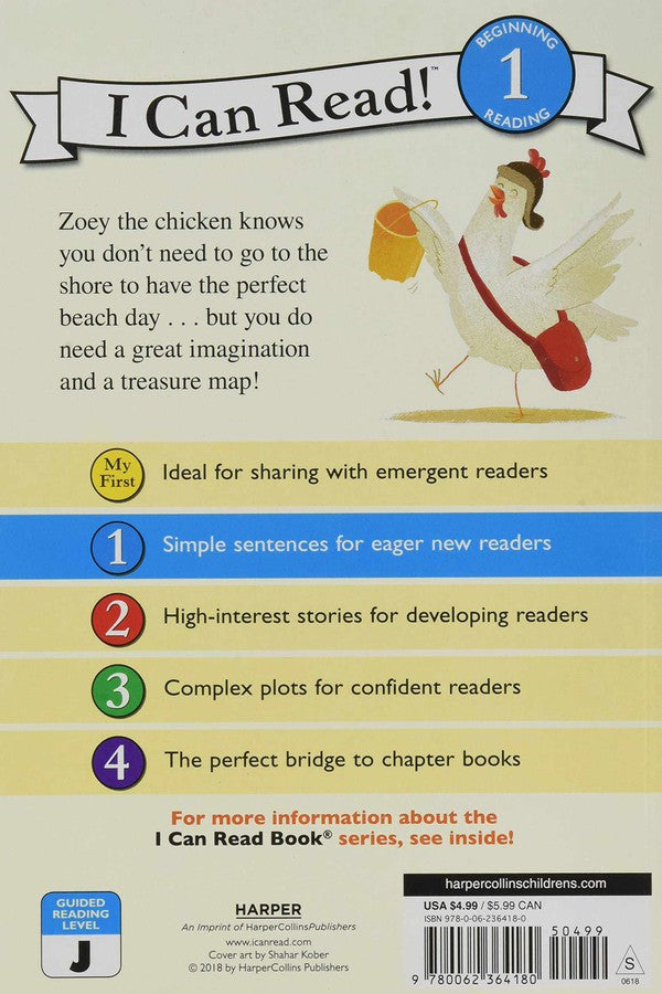 ICR: Chicken on Vacation (I Can Read! L1)-Fiction: 橋樑章節 Early Readers-買書書 BuyBookBook