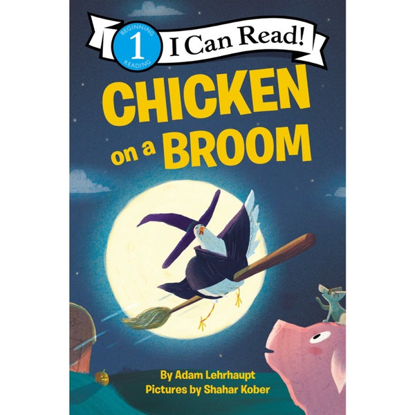 ICR: Chicken on a Broom (I Can Read! L1)-Fiction: 橋樑章節 Early Readers-買書書 BuyBookBook