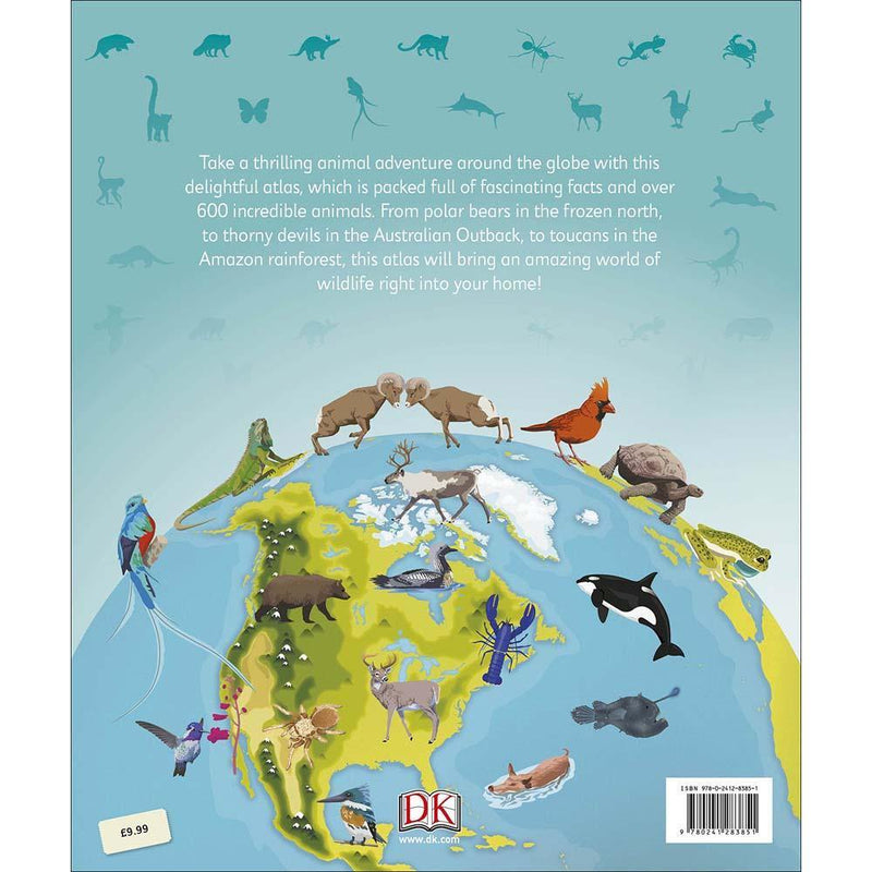 Children's Illustrated Animal Atlas (Hardback) DK UK