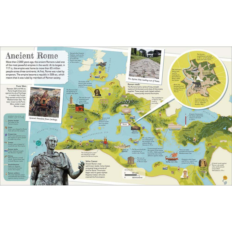 Children's Illustrated History Atlas (Hardback) DK UK
