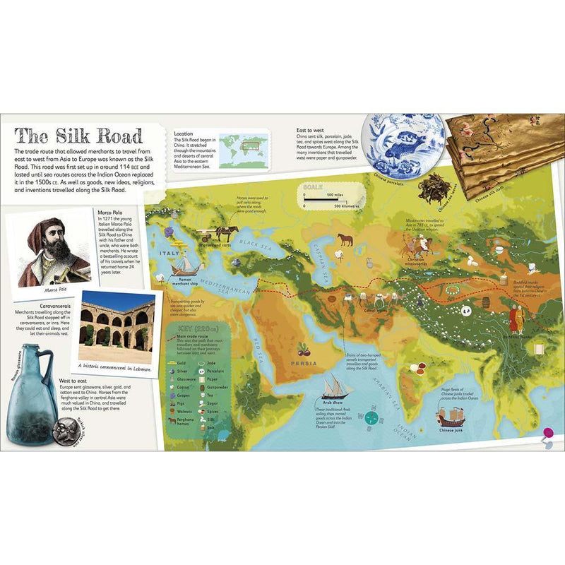 Children's Illustrated History Atlas (Hardback) DK UK