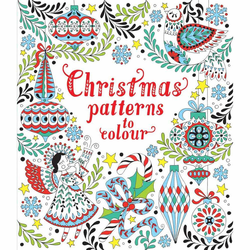 Christmas Patterns to Colour Usborne