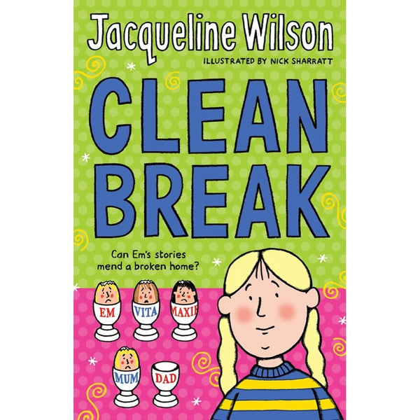 Clean Break (Jacqueline Wilson)(Nick Sharratt) - 買書書 BuyBookBook