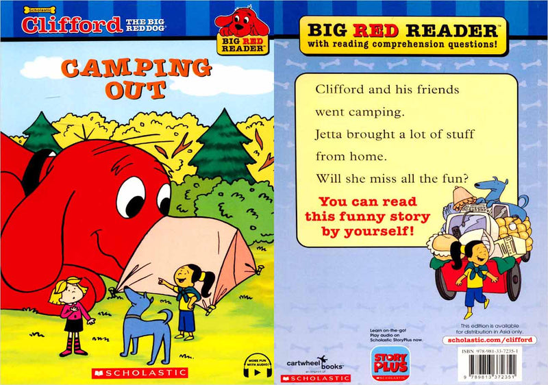 Clifford Big Red Adventure Set (10 Books with CD & QR code) - 買書書 BuyBookBook