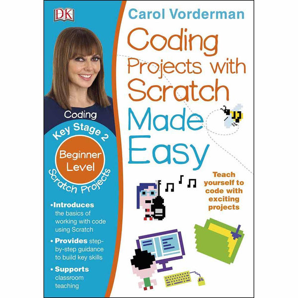 Coding Projects with Scratch Made Easy, Ages 8-12 (Key Stage 2) (Paperback) DK UK