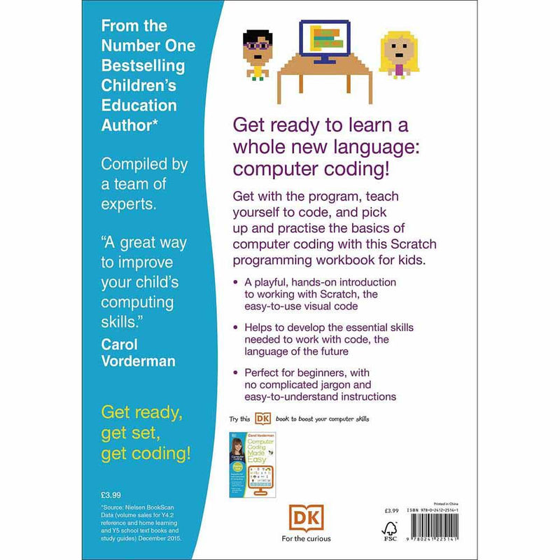Coding with Scratch Made Easy, Ages 5-9 (Key Stage 1) (Paperback) DK UK