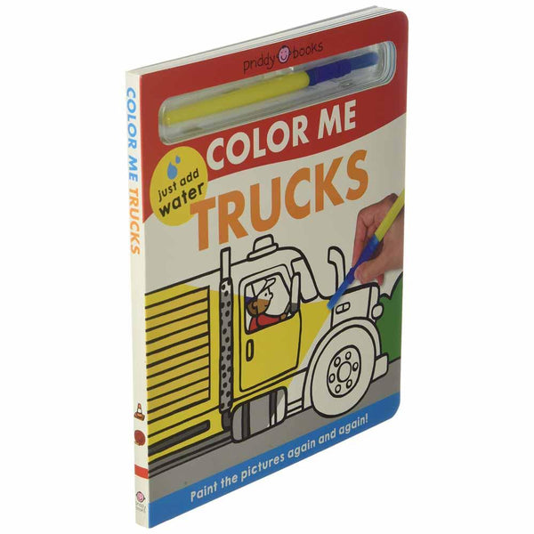 Color Me - Trucks (Board Book) Priddy