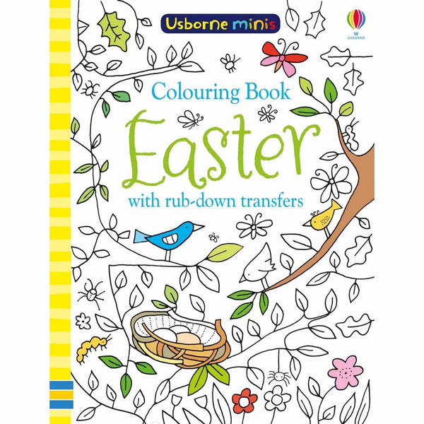 Colouring Book Easter with Rub Downs (Usborne Mini) Usborne