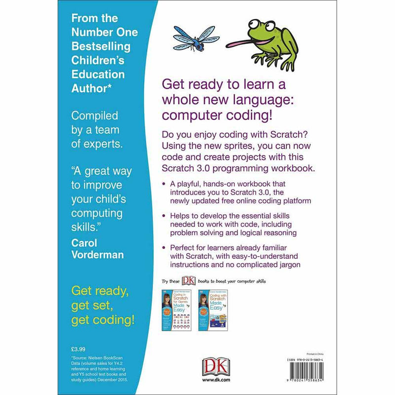 Computer Coding with Scratch 3.0 Made Easy, Ages 7-11 (Key Stage 2) (Paperback) DK UK