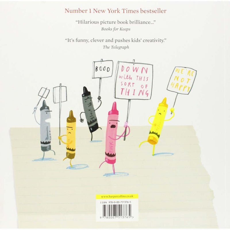 Day The Crayons Quit, The (Paperback) (Drew Daywalt) (Oliver Jeffers) Harpercollins (UK)
