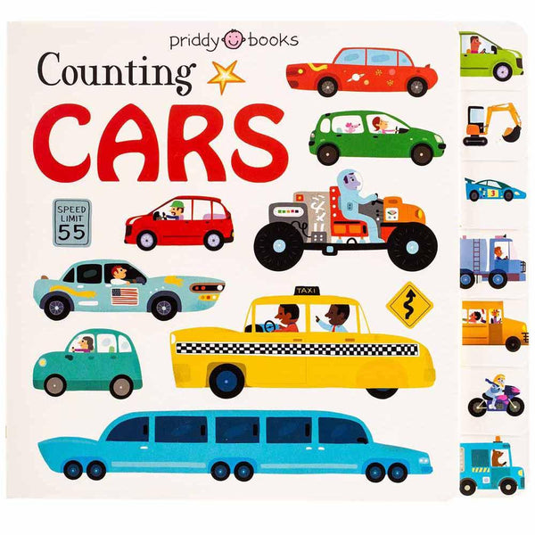 Counting Collection - Counting Cars (Board Book) Priddy