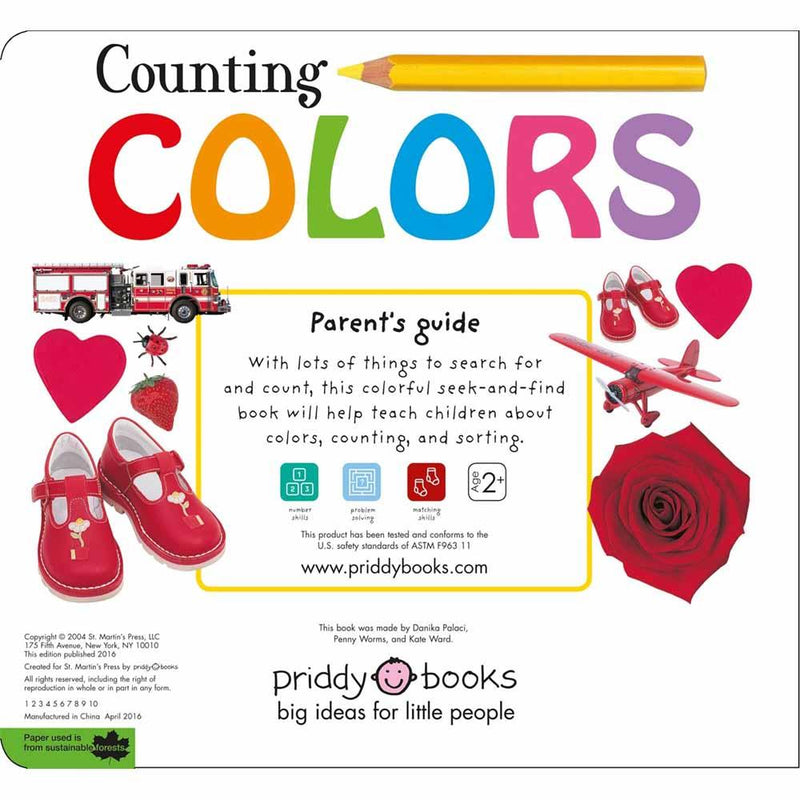 Counting Collection - Counting Colors (Board Book) Priddy