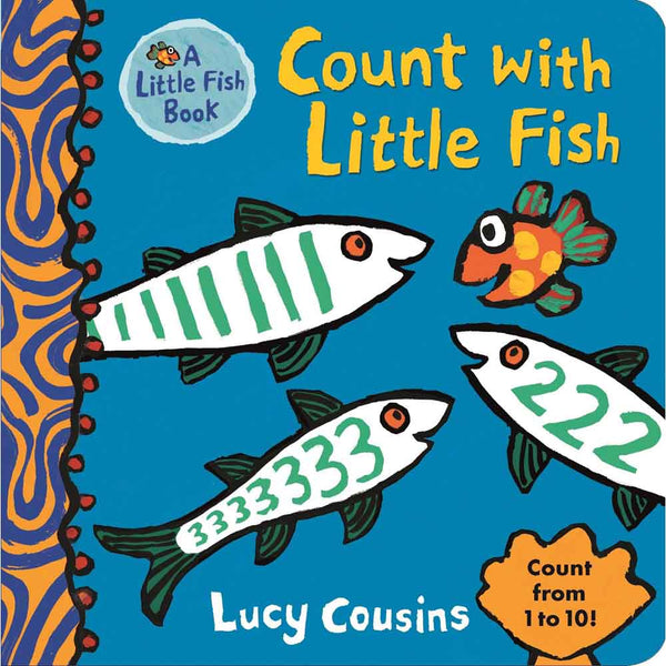 Count with Little Fish (Lucy Cousins) - 買書書 BuyBookBook