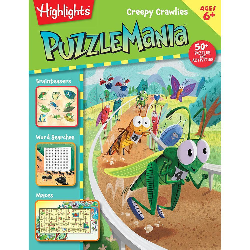 Creepy Crawlies (Highlights Puzzlemania Activity Books) PRHUS