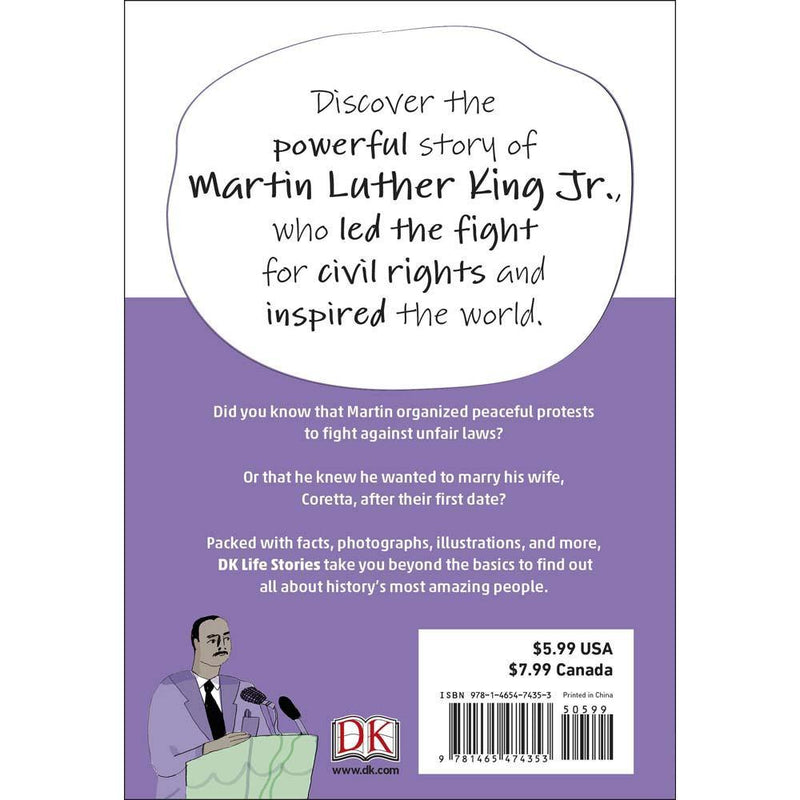 DK Life Stories - Martin Luther King Jr (Paperback) DK US