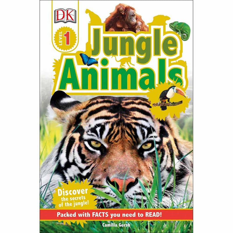 DK Readers - Jungle Animals (Level 1) (Paperback) DK US