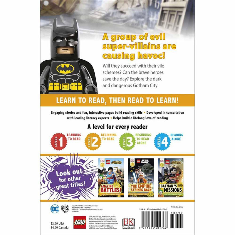 DK Readers - LEGO DC Super Heroes Super-Villains (Level 2) (Paperback) DK US