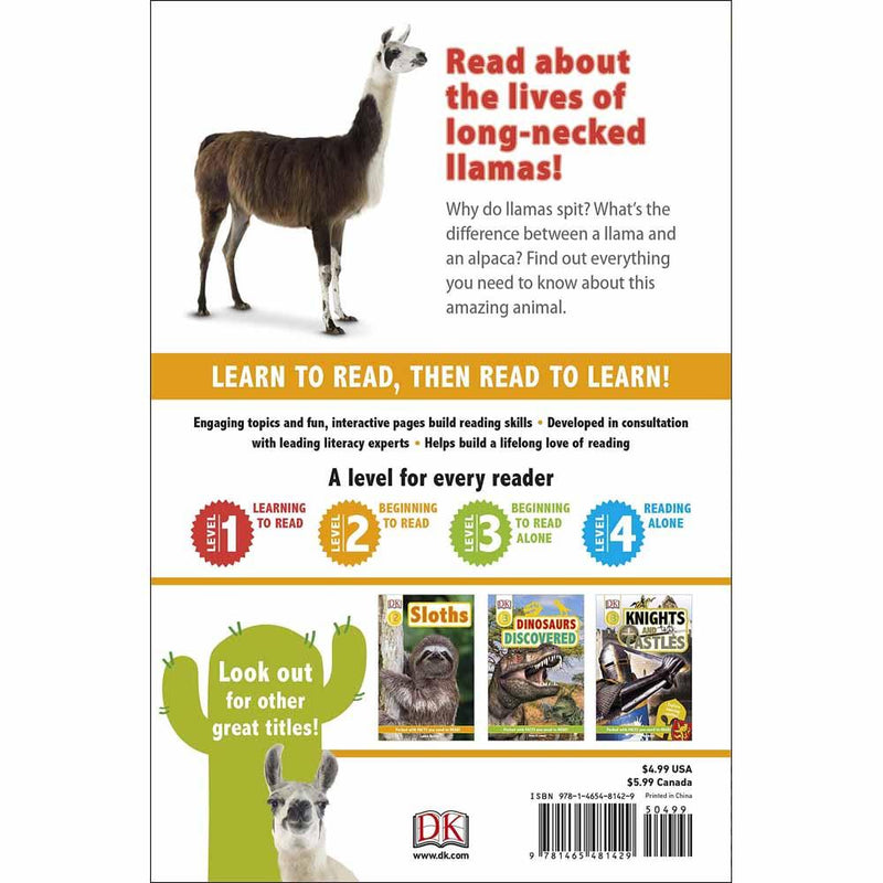 DK Readers - Llamas (Level 2) (Paperback) DK US