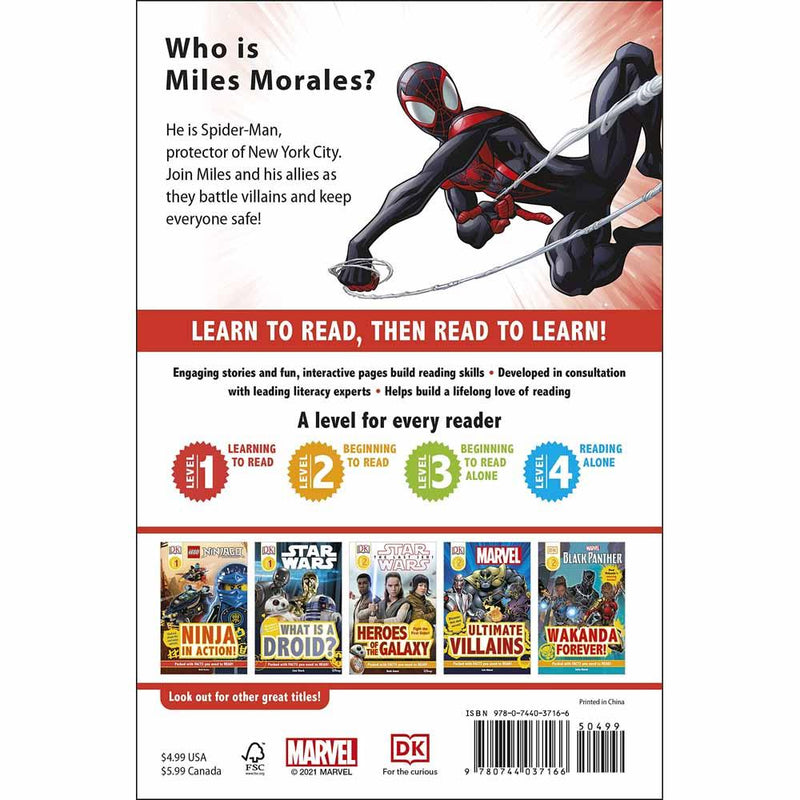 DK Readers - Marvel Spider-Man (Level 1) (Paperback) DK US