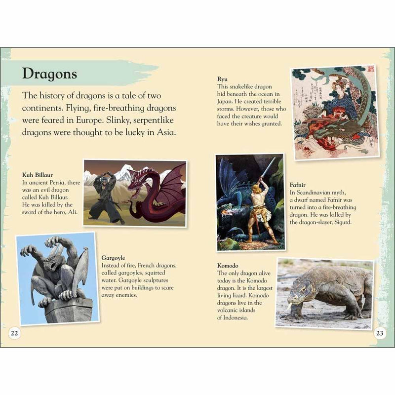 DK Readers - Mythical Beasts (Level 3) (Paperback) DK US