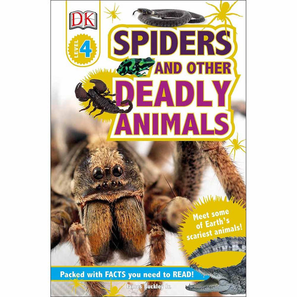 DK Readers - Spiders and Other Deadly Animals (Level 4) (Paperback) DK US