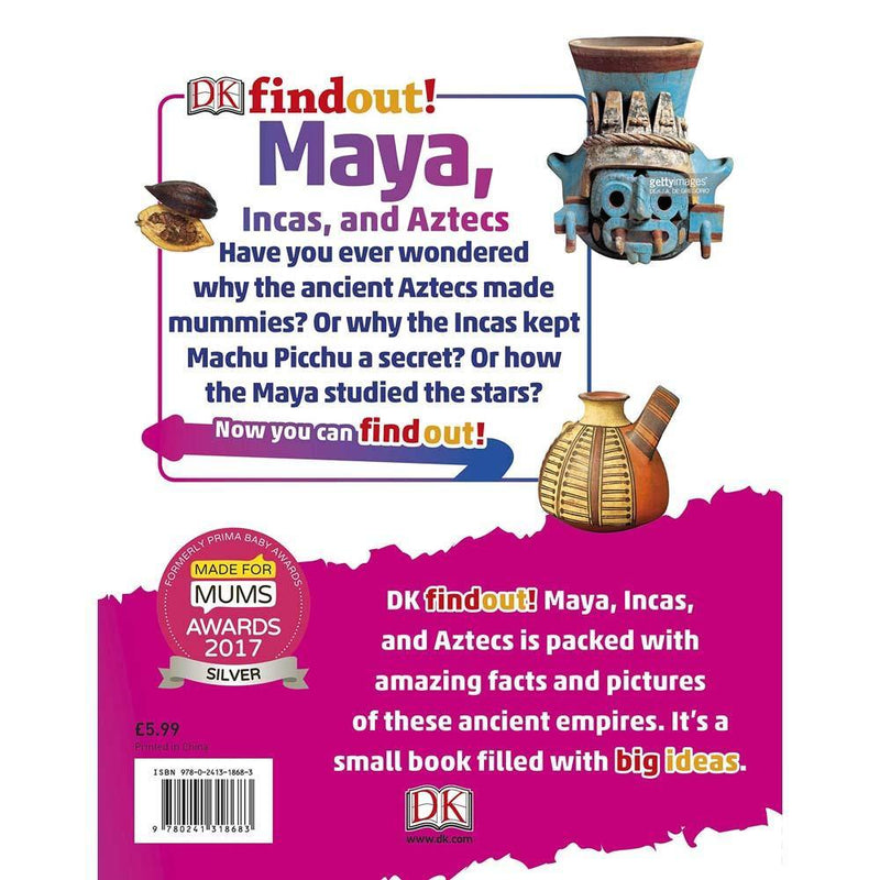 DKfindout! Maya, Incas, and Aztecs (Paperback) DK UK