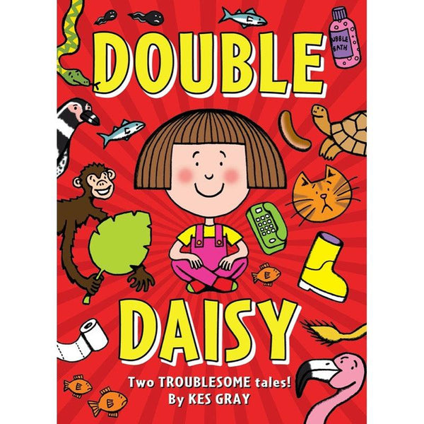 A Daisy Story Chapter Book: Double Daisy (2-story bind-up) (Kes Gray)(Nick Sharratt) - 買書書 BuyBookBook
