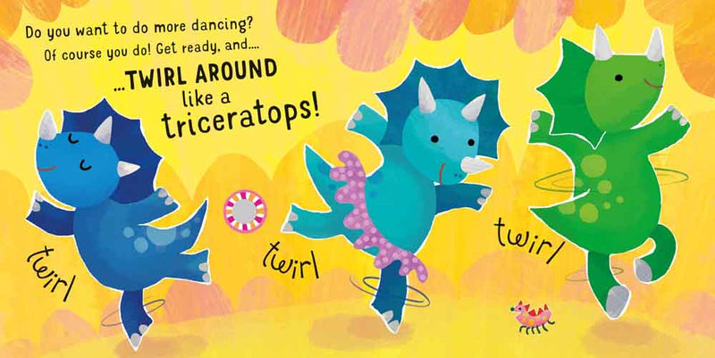 Usborne Sound Book: Dance with the Dinosaurs - 買書書 BuyBookBook