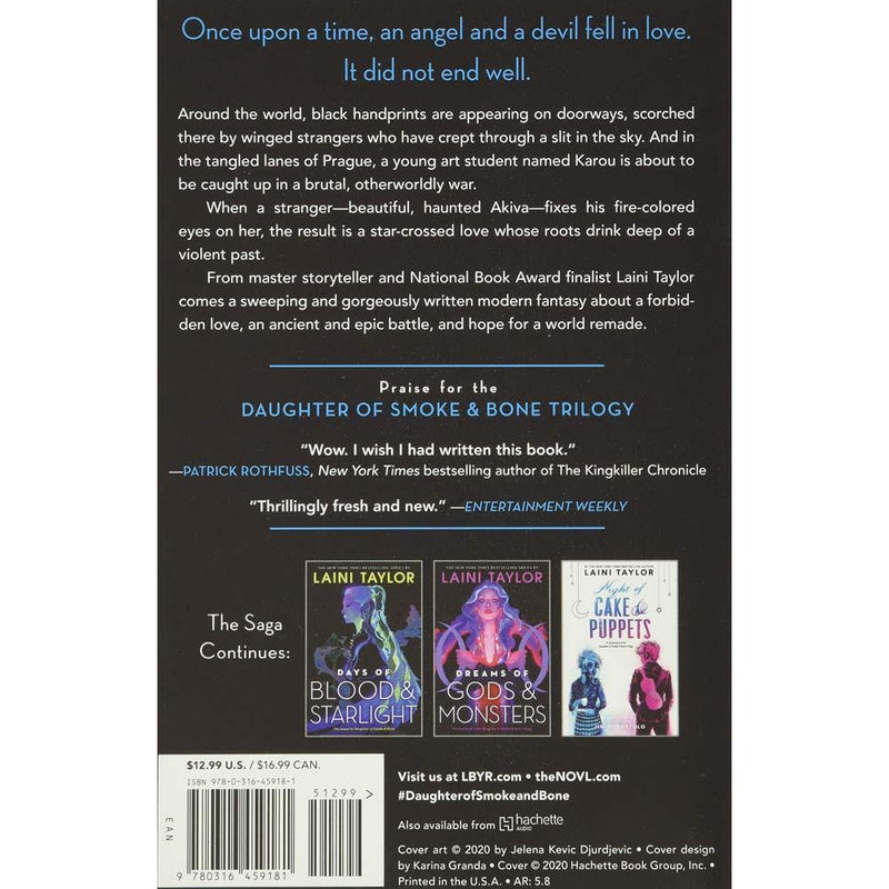 Daughter of Smoke & Bone Gift Set (Paperback) (3 books) Hachette US