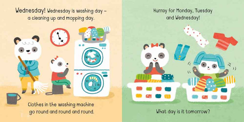Little Board Book: Days of the week - 買書書 BuyBookBook