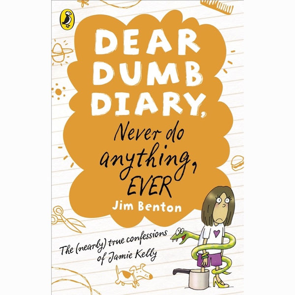 Dear Dumb Diary #4 Never Do Anything, Ever (Jim Benton) - 買書書 BuyBookBook