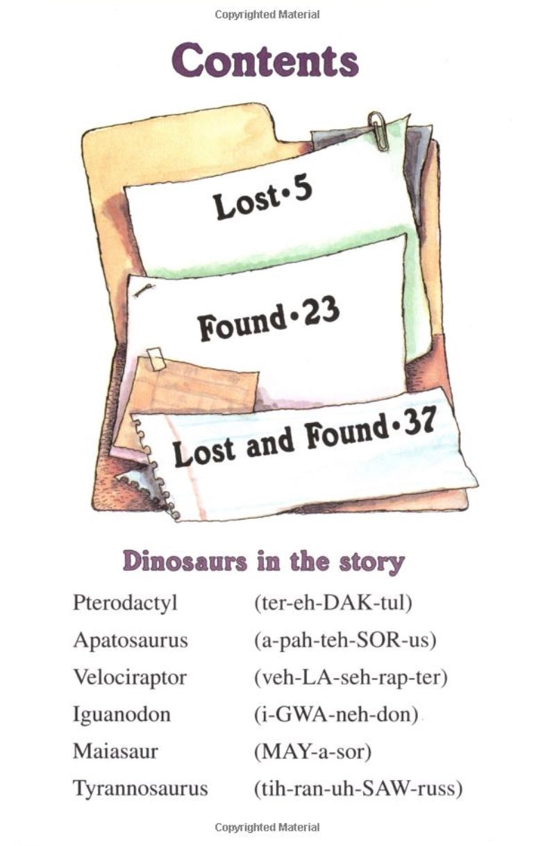 ICR: Detective Dinosaur Lost and Found (I Can Read! L2)-Fiction: 橋樑章節 Early Readers-買書書 BuyBookBook