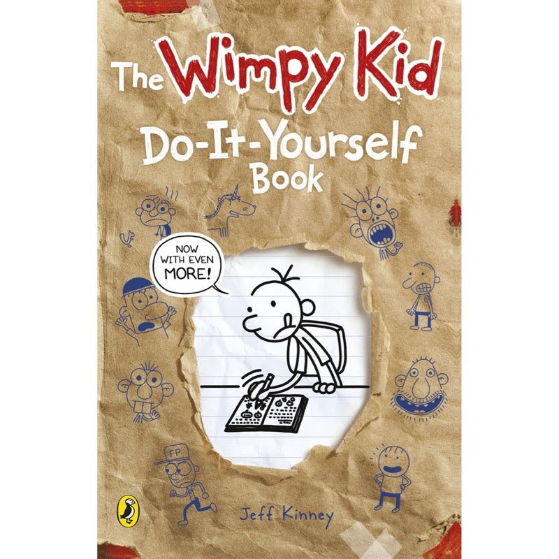 Diary of a Wimpy Kid: Do-It-Yourself Book (Jeff Kinney) - 買書書 BuyBookBook