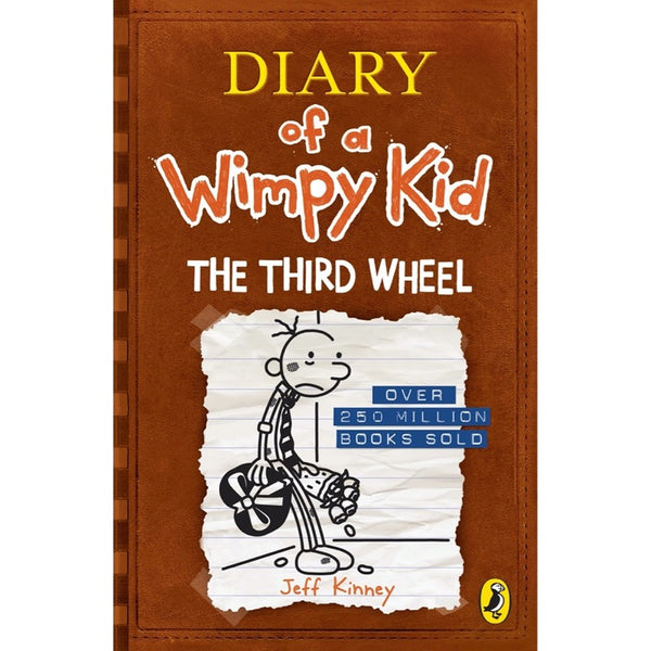 Diary of a Wimpy Kid #07 The Third Wheel (Jeff Kinney) - 買書書 BuyBookBook