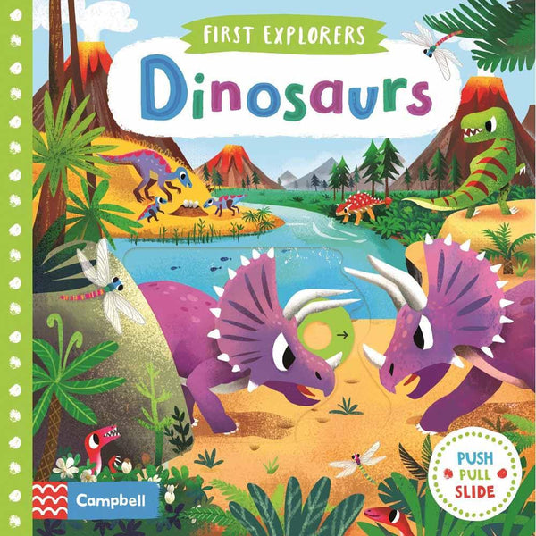 First Explorers - Dinosaurs (Board Book) Campbell