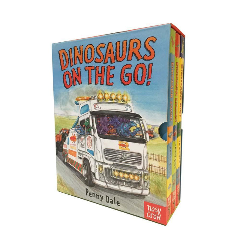 Dinosaurs on the Go (3 Books)(Board Book) Nosy Crow
