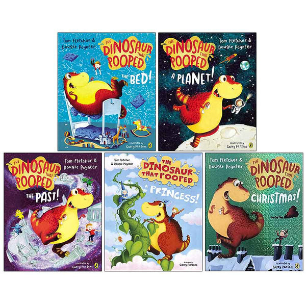 Dinosaur that Pooped Series 5 Books Collection Set, The - 買書書 BuyBookBook