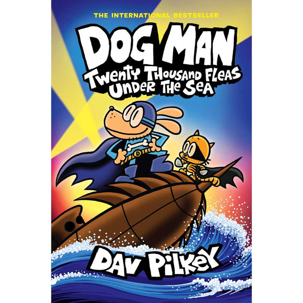 Dog Man (正版) #11 Twenty Thousand Fleas Under the Sea (Dav Pilkey)-Fiction: 幽默搞笑 Humorous-買書書 BuyBookBook