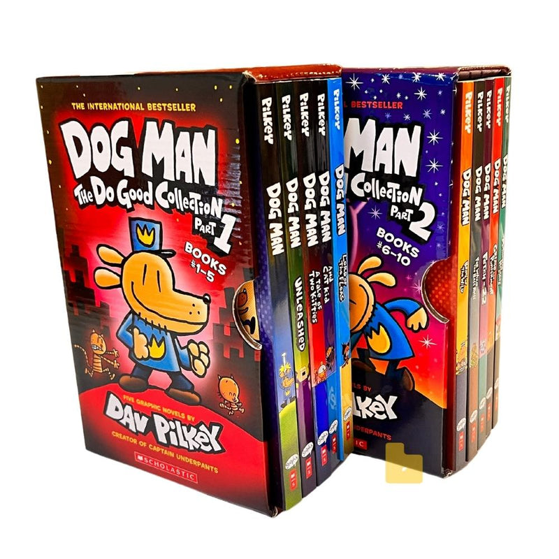 Dog Man #10, Volume 10 - by Dav Pilkey (Hardcover)