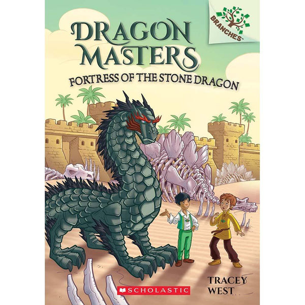 Dragon Masters #17 Fortress of the Stone Dragon (Branches) (Tracey West) Scholastic
