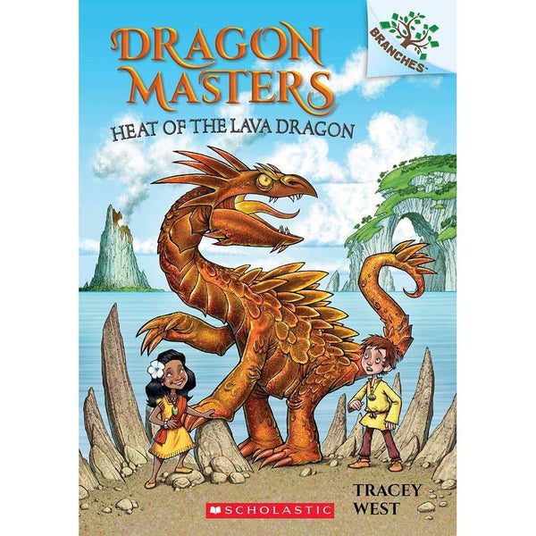 Dragon Masters #18 Heat of the Lava Dragon (Branches) (Tracey West) Scholastic
