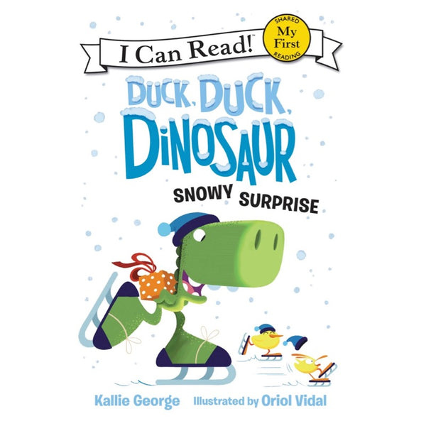 ICR: Duck, Duck, Dinosaur: Snowy Surprise (I Can Read! L0 My First)-Fiction: 橋樑章節 Early Readers-買書書 BuyBookBook