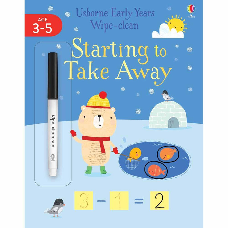 Early Years Wipe-Clean Starting to Take Away (Age 3-5) Usborne