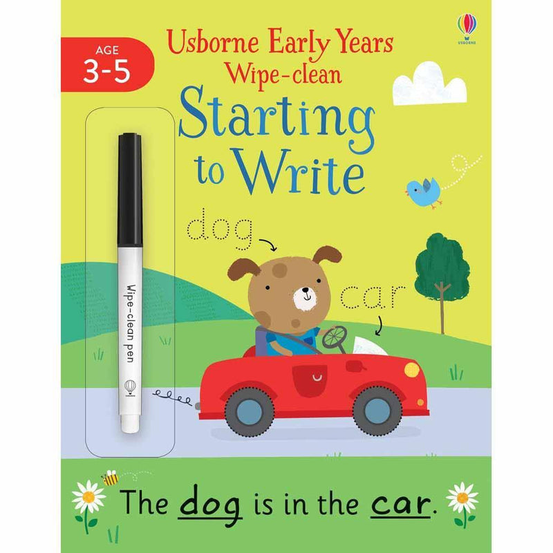 Early Years Wipe-Clean Starting to Write (Age 3-5) Usborne