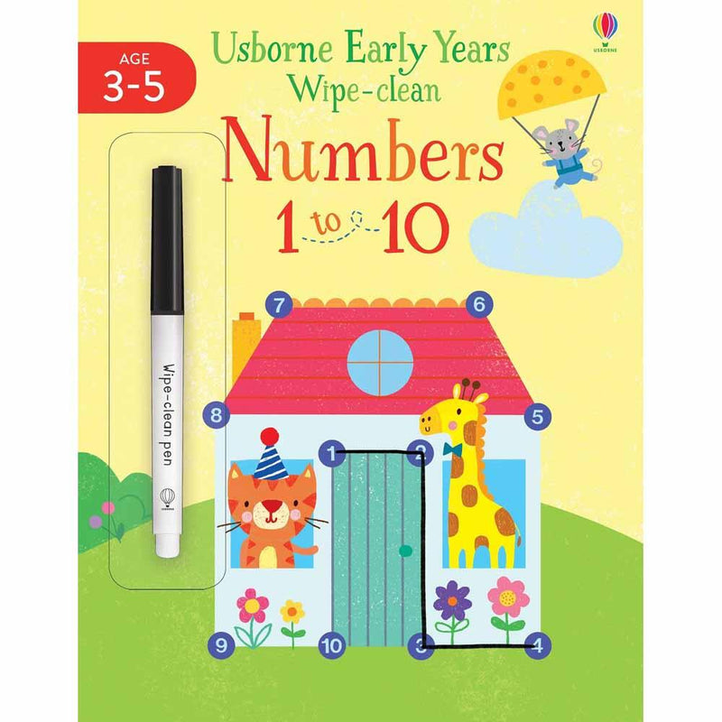 Early Years Wipe-clean Numbers 1 to 10 (Age 3-5) Usborne