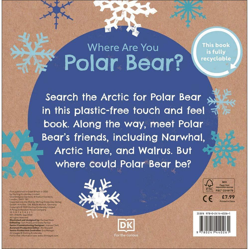 Eco Baby Where Are You Polar Bear? (Board book) DK UK