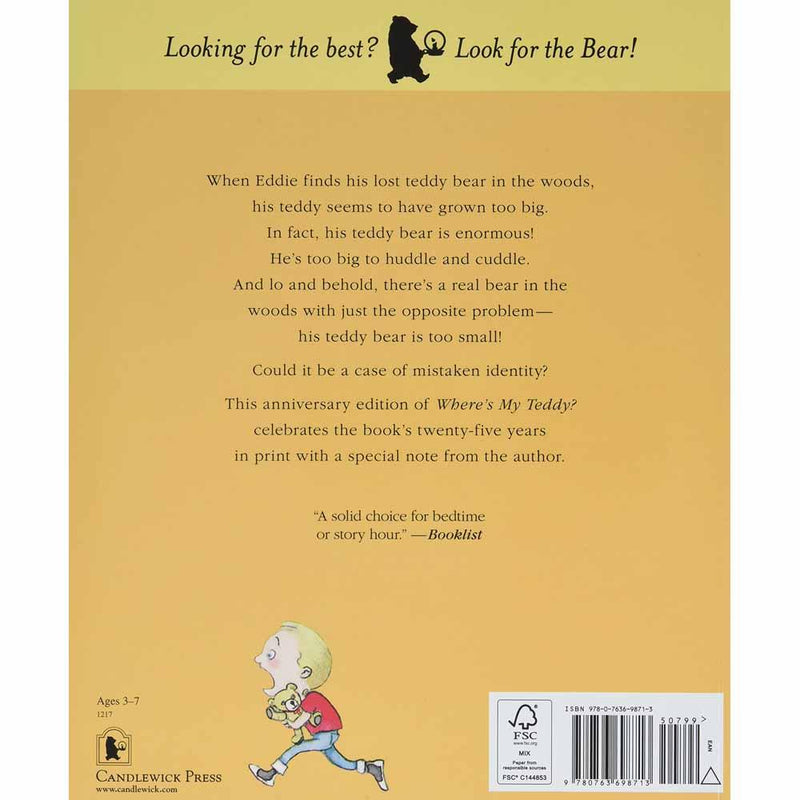 Eddy & the Bear - Where's My Teddy? Candlewick Press